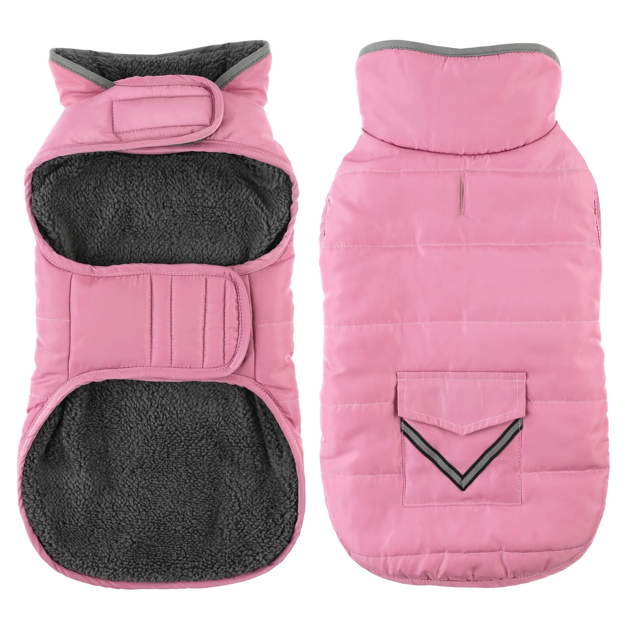 Professional Petglad Waterproof Dog Coat with Pocket — Warm Winter Jacket for Dogs Practical