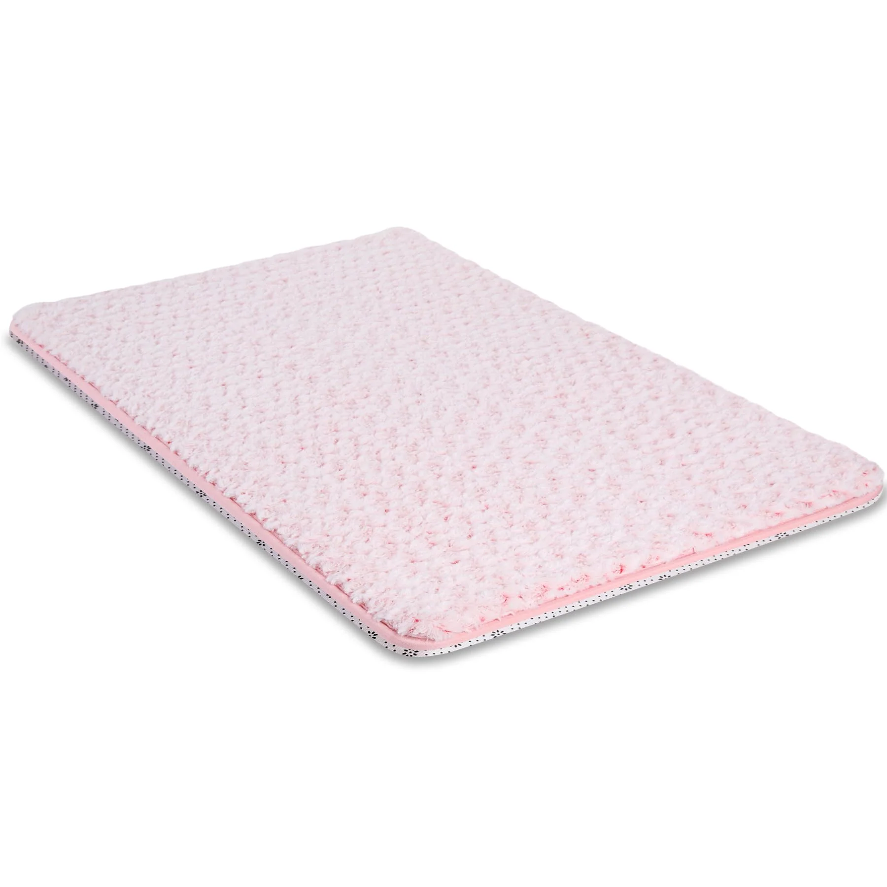 Fine WAYIMPRESS Dog Bed for Crate - 29x18 Pink High-Density Foam Anti-Slip Washable Elite