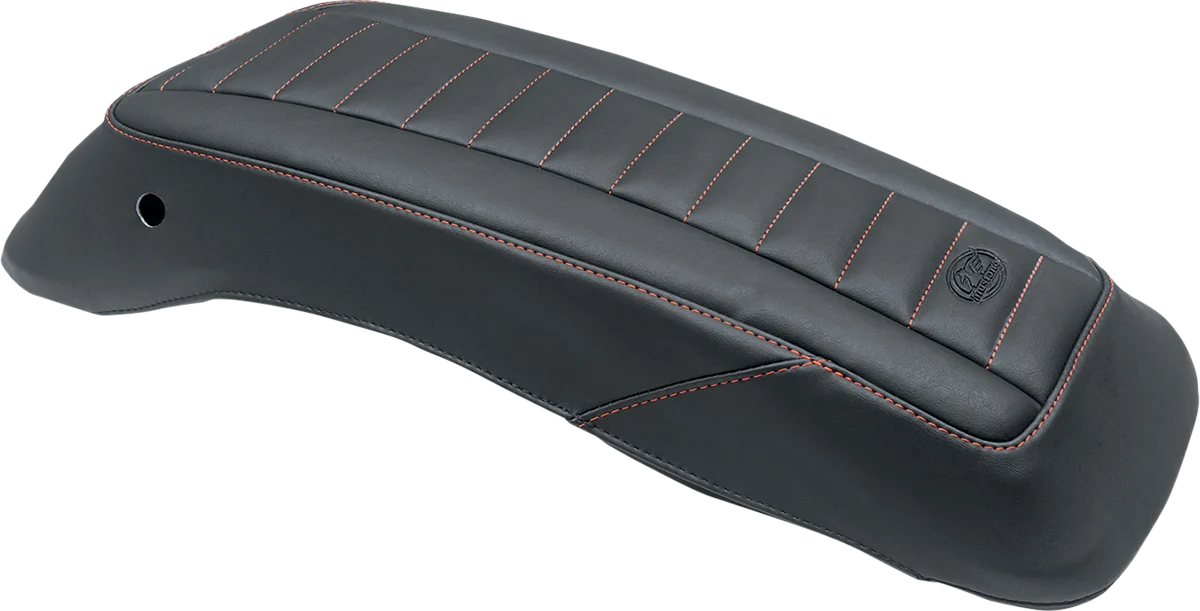 Next-Generation MUSTANG Saddlebag Lid Covers - Black Red - '14-'21 FL 77640AB Comfortable