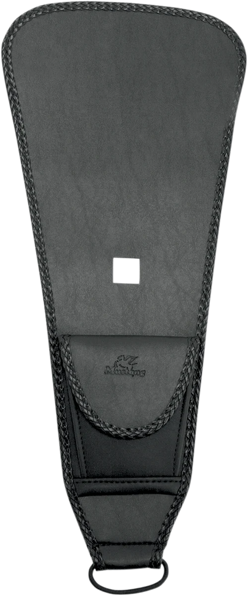 Recyclable MUSTANG Pouch Tank Bib - Smooth - Black - Yamaha 93330 Certified