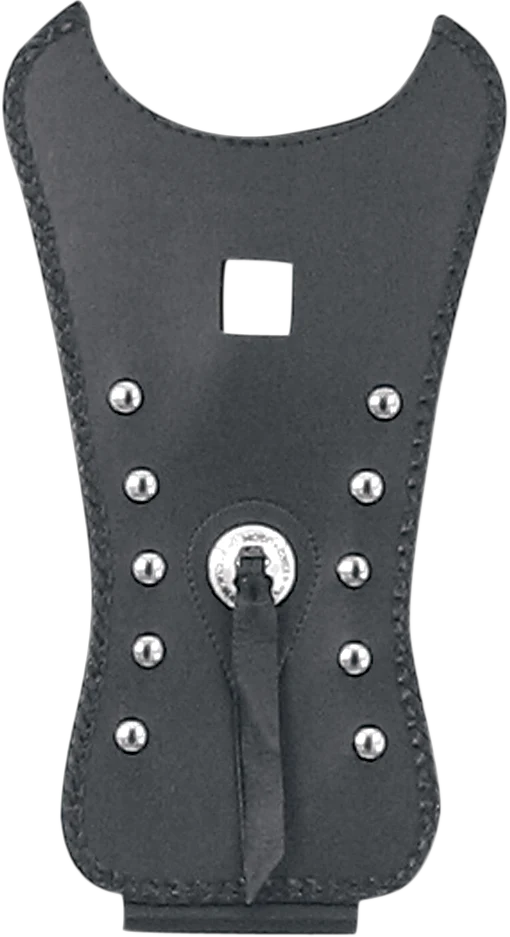 Safe MUSTANG Cruiser Tank Bib - Studs Concho - Black - Yamaha 93152 High-Performance