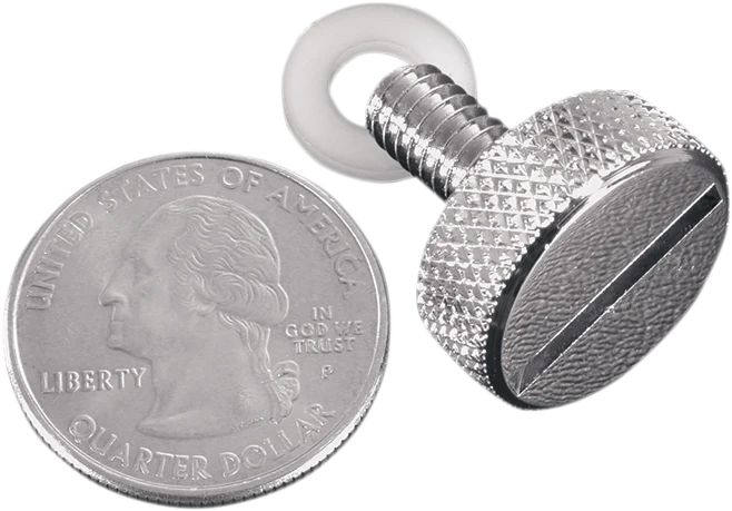 Optimized MUSTANG 1-1 4 -28 Thumbscrew 78044 Carefully Designed