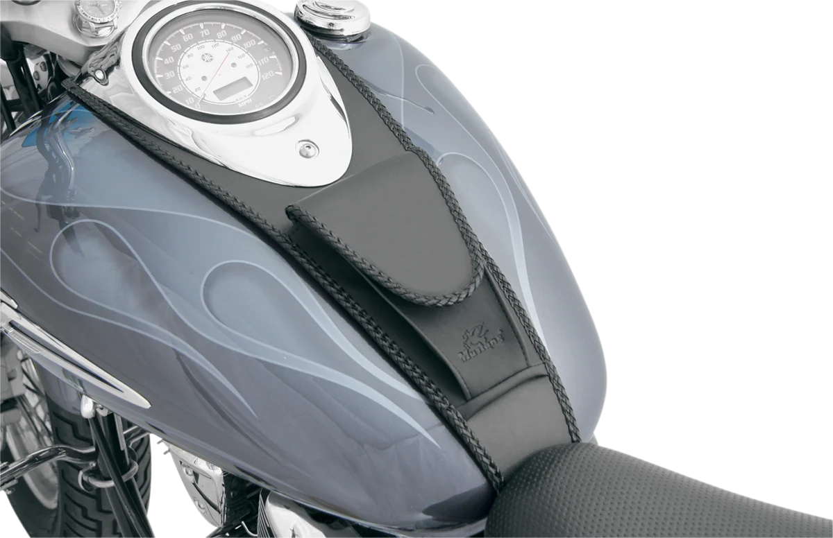 Long-Lasting MUSTANG Pouch Tank Bib - Smooth - Black - Yamaha 93304 Premium Material