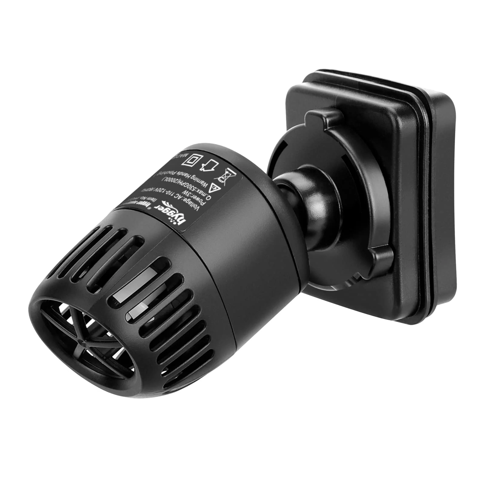 Exclusive hygger Mini Wave Maker 530 GPH Magnetic Powerhead for 15-40 Gallon Aquariums Optimized