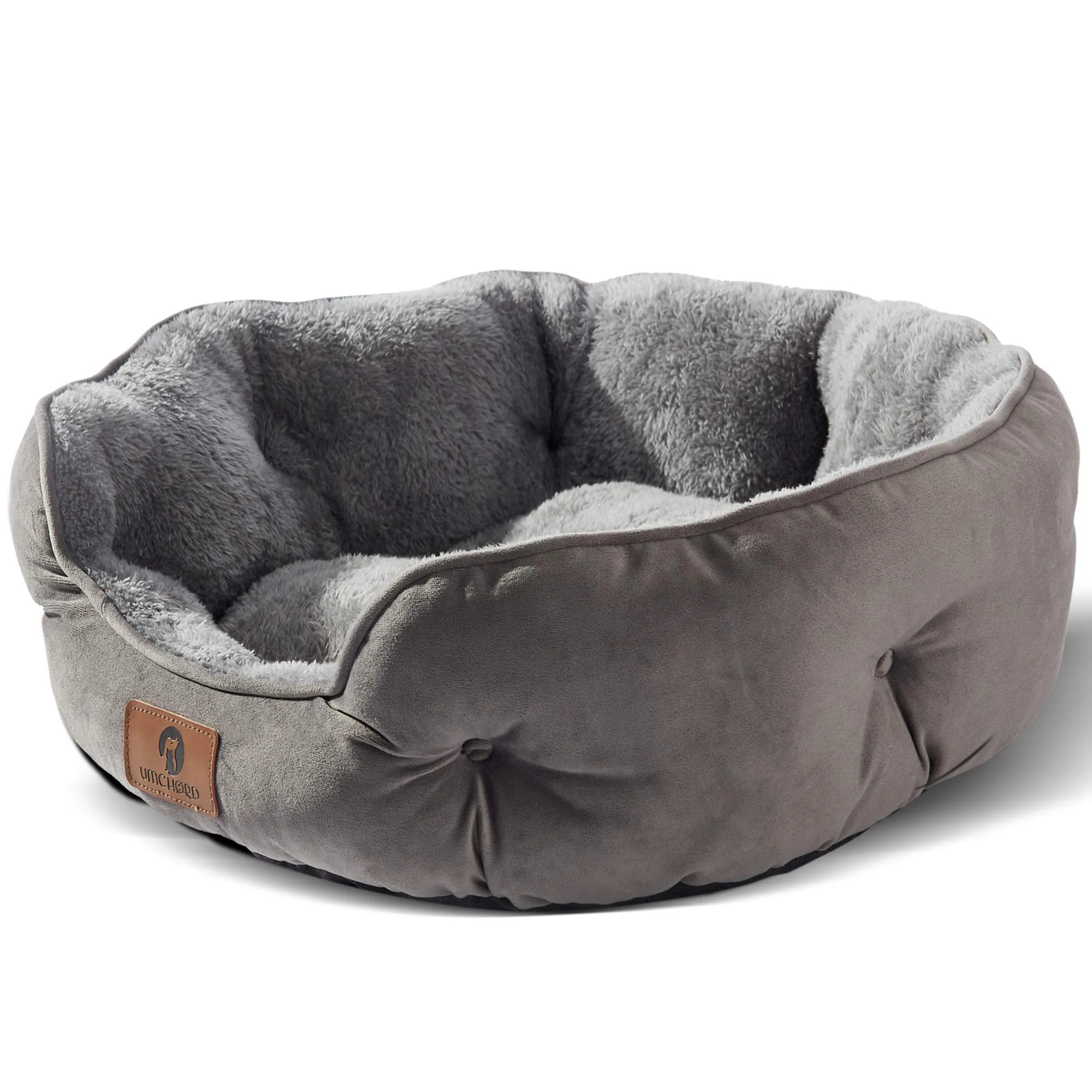Proven Asvin Medium Dog Bed – Extra Soft Machine Washable Anti-Slip Bottom 25 inches Fine