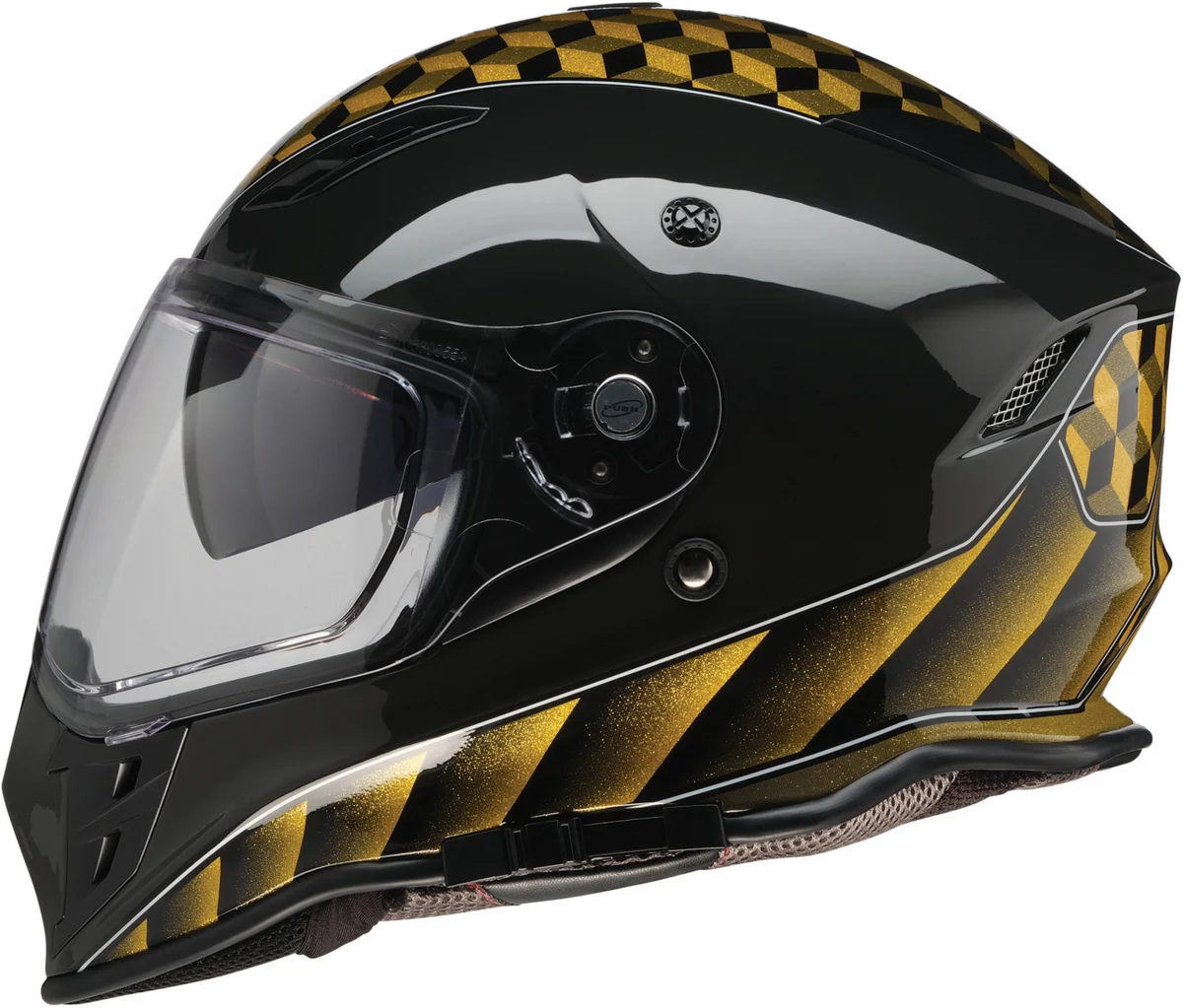 Prestigious Z1R Nemesis Helmet - Thunderbird - Yellow - Large 0101-17110 Flexible