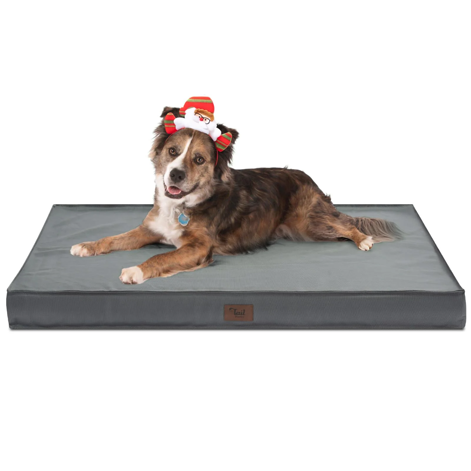Long-Lasting Tail Stories Outdoor Orthopedic Dog Bed 36x27 – Waterproof Egg-Crate Foam Superior