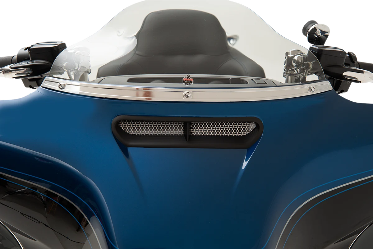 Lightweight KLOCK WERKS Fairing Vent Screen - Round KWS-01-0002 Prestigious