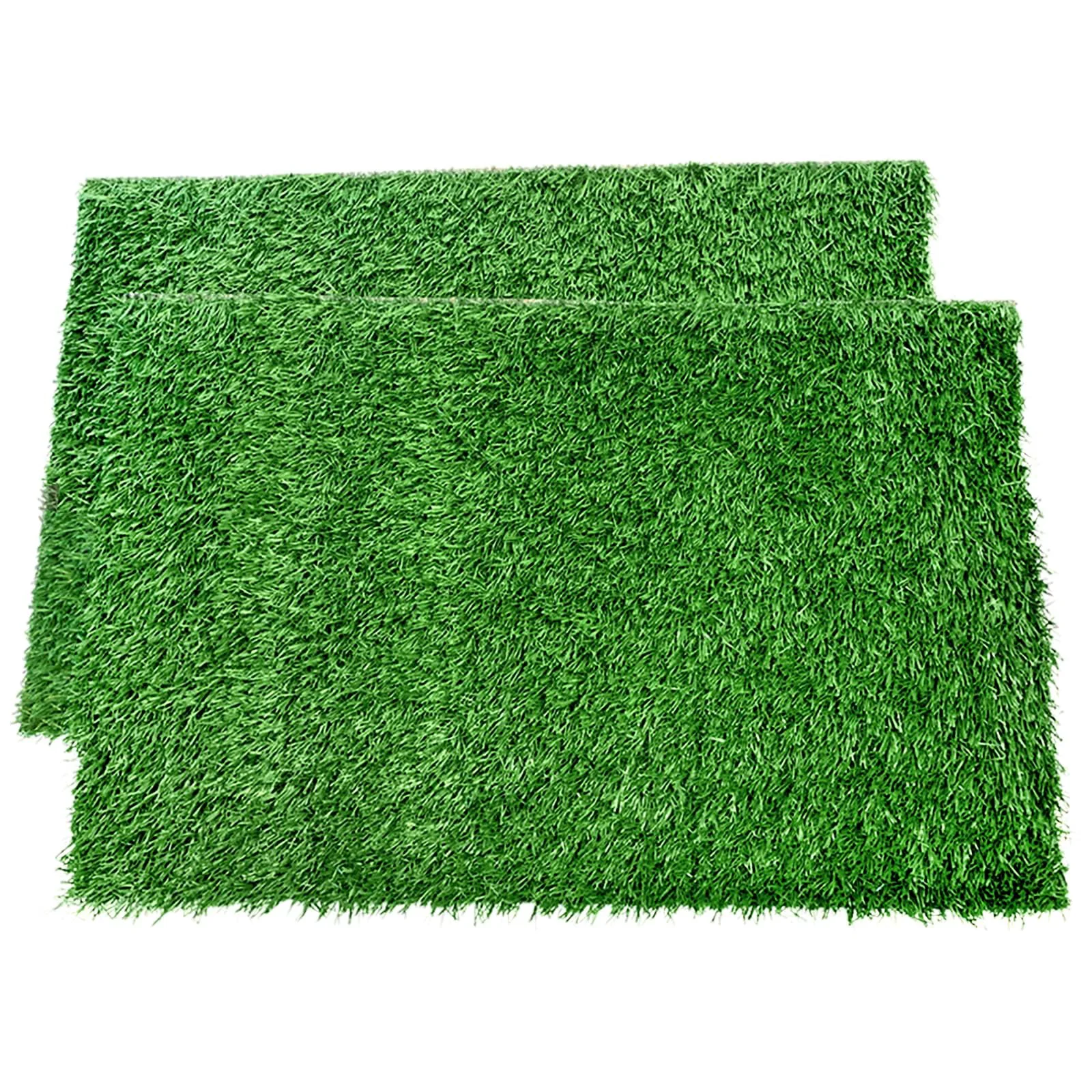 High-Grade LOOBANI Dog Grass Pee Pads - 2 Pack 18x23 in for Indoor Outdoor Potty Tray Next-Generation