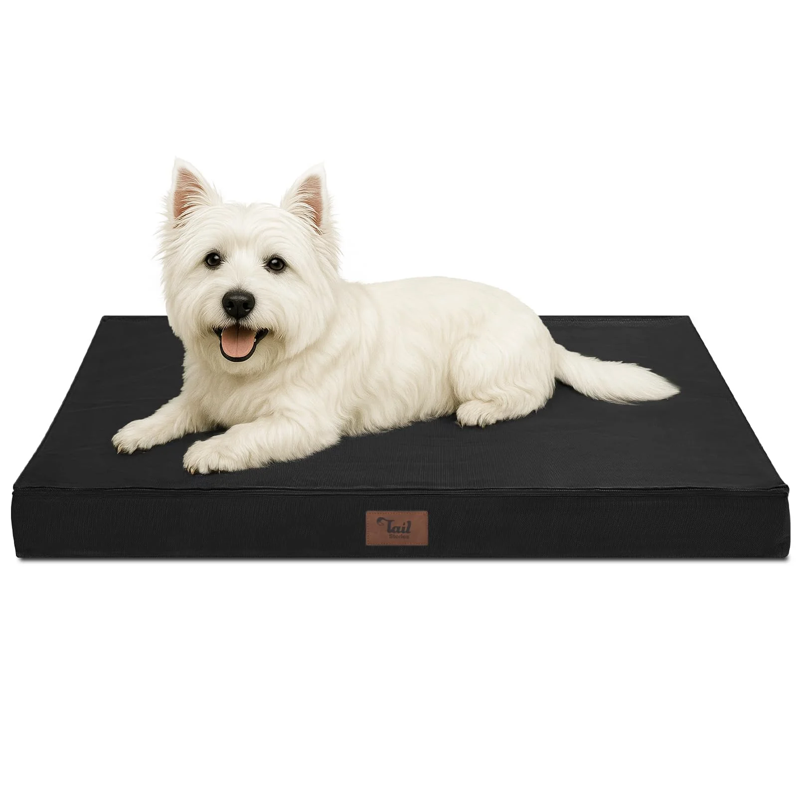 Natural Tail Stories Outdoor Dog Bed for Small Dogs Cats Waterproof Orthopedic Crate Mat Clean