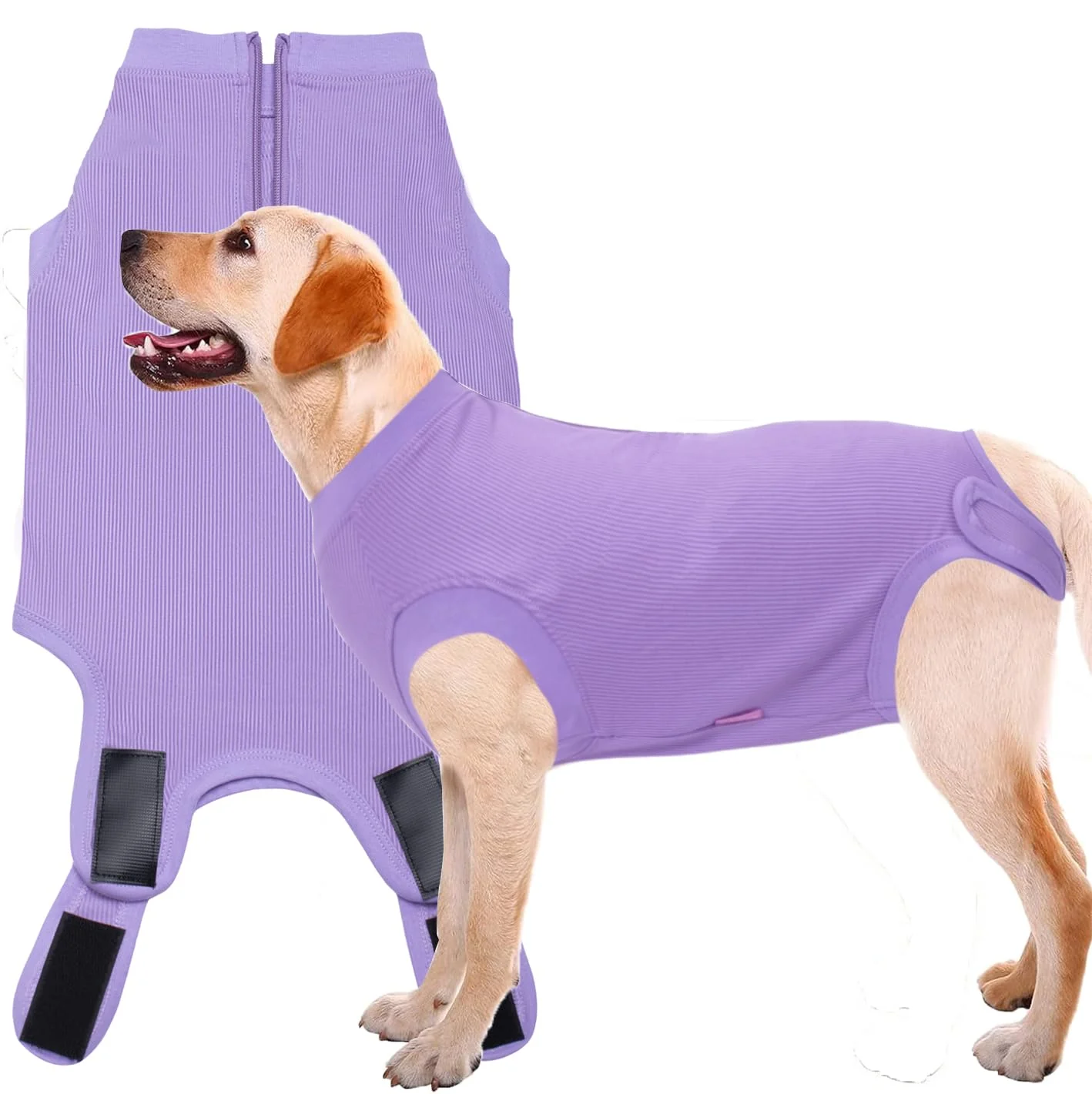 Smart Wabdhaly Recovery Suit for Dogs - Soft Breathable Cone for Female Spay Recovery Trusted