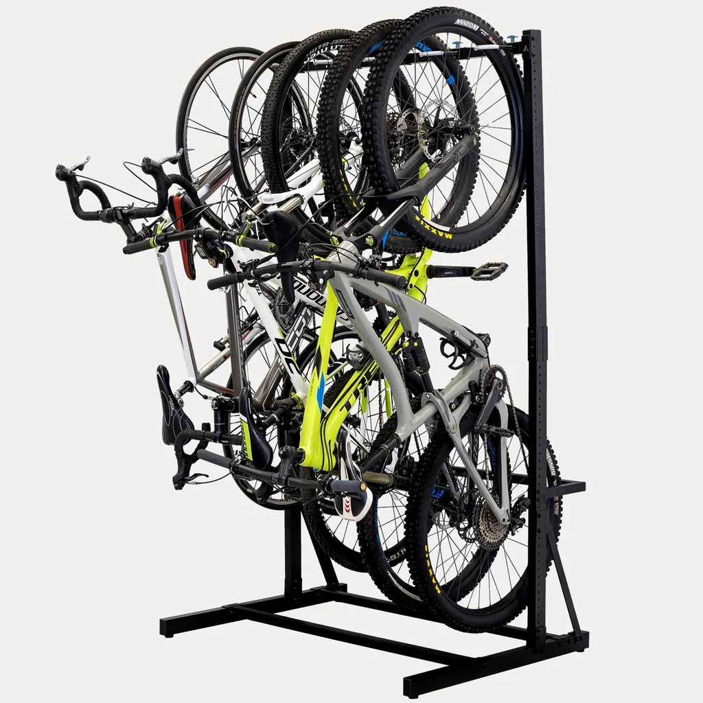 Luxury standing G-Bike Holds 5 Bikes Convenient