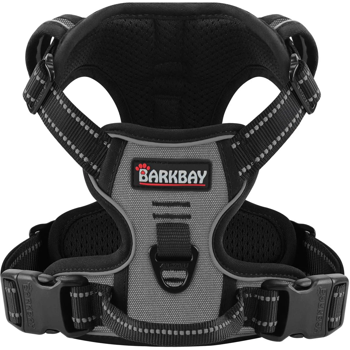 Sophisticated BARKBAY No-Pull Dog Harness for Medium Dogs Adjustable Reflective Heavy-Duty High-Quality