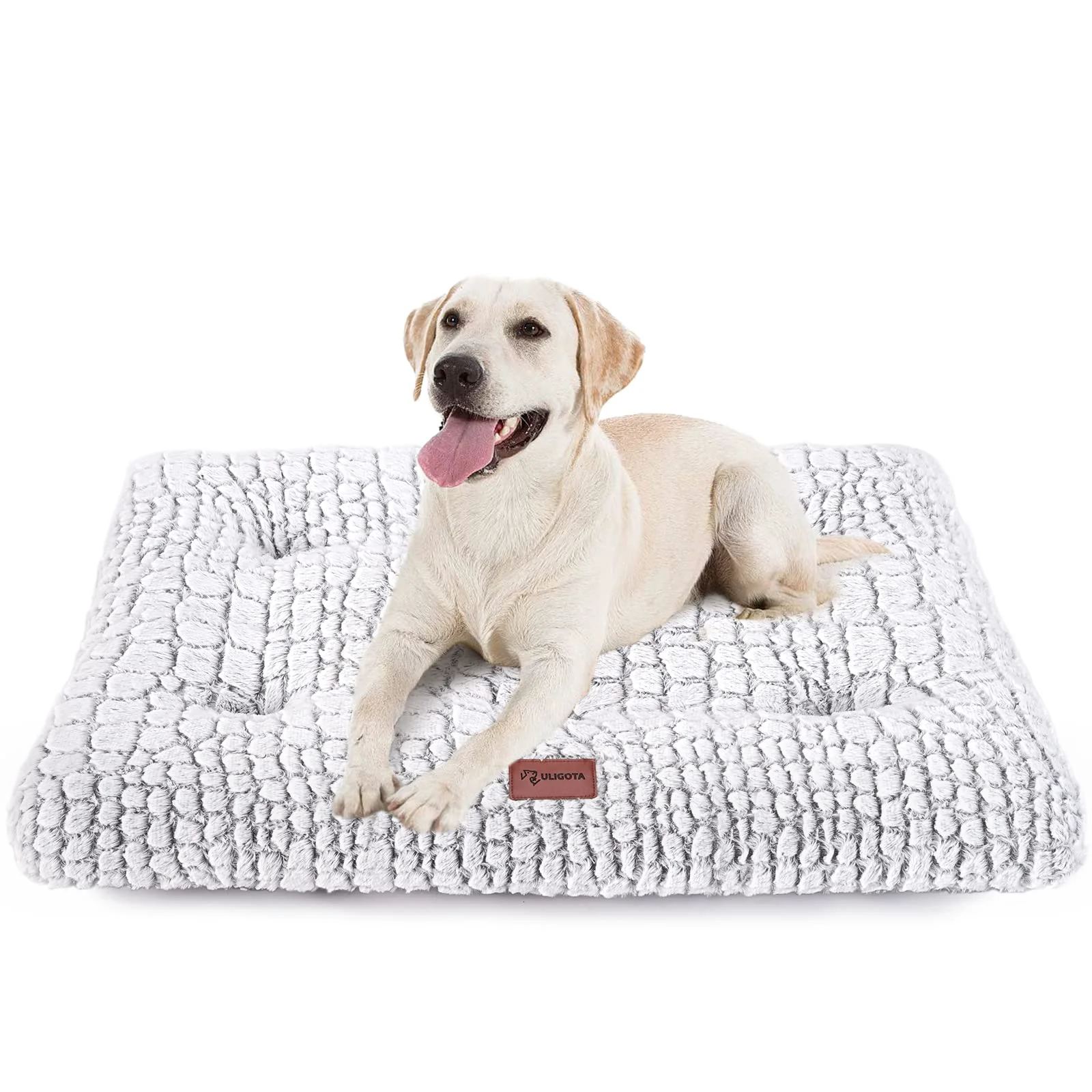 Dependable ULIGOTA Dog Bed Crate Mat – Plush Kennel Pad Anti-Slip 36x24 in Safe
