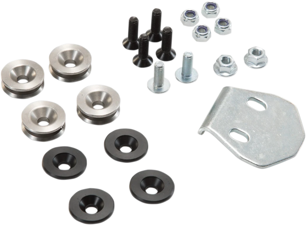 Secure SW-MOTECH Adapter kit for ADVENTURE-RACK - Black Silver - TRAX Adventure ION EVO GPT.00.152.35100 B Next-Generation