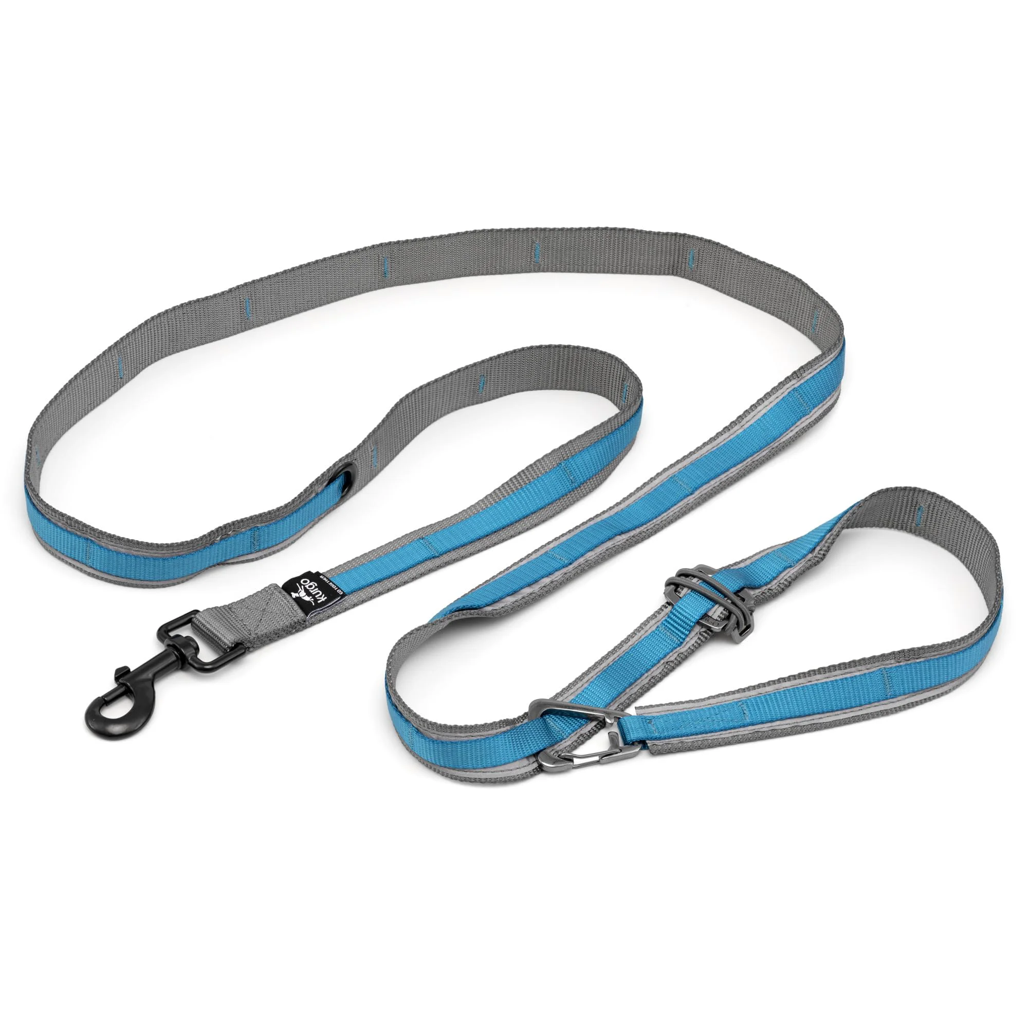 Relaxed Kurgo Quantum 6-in-1 Hands Dog Leash Running Hiking Training Flexible