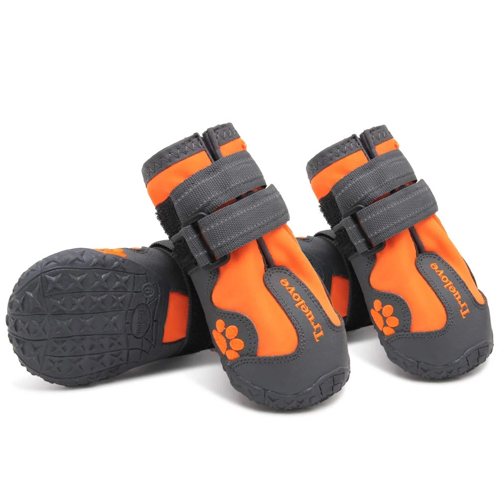 First-Class MOKCCI Truelove Dog Boots – Waterproof Paw Protectors with Reflective Straps All-Season Proven