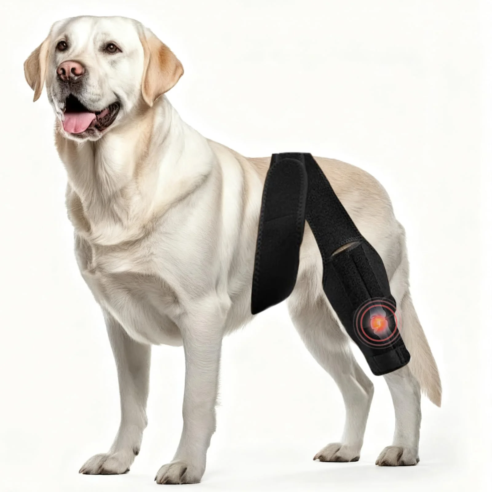 Reliable Arvion Dog Knee Brace for Torn ACL – Adjustable Compression Warmth Size L Prestigious