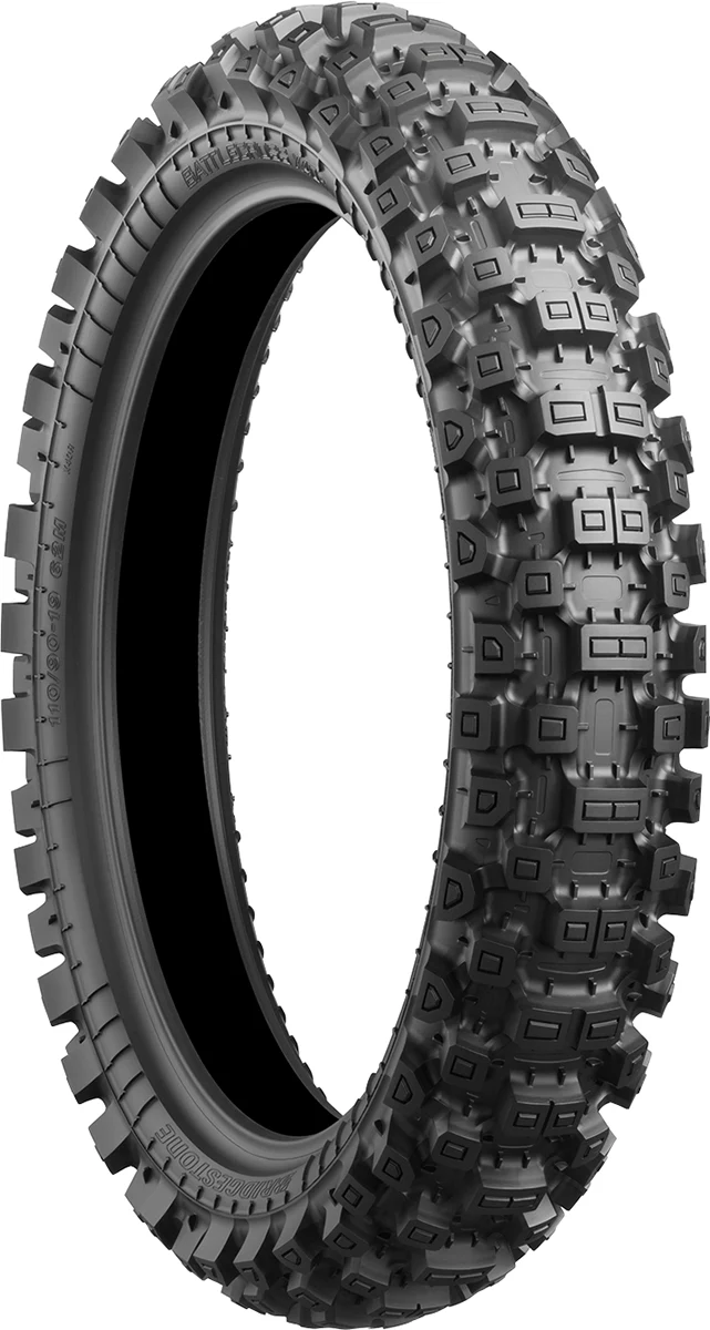 High-End BRIDGESTONE Tire - Battlecross X40 - Rear - 100 90-19 - 57M 3097 Crafted