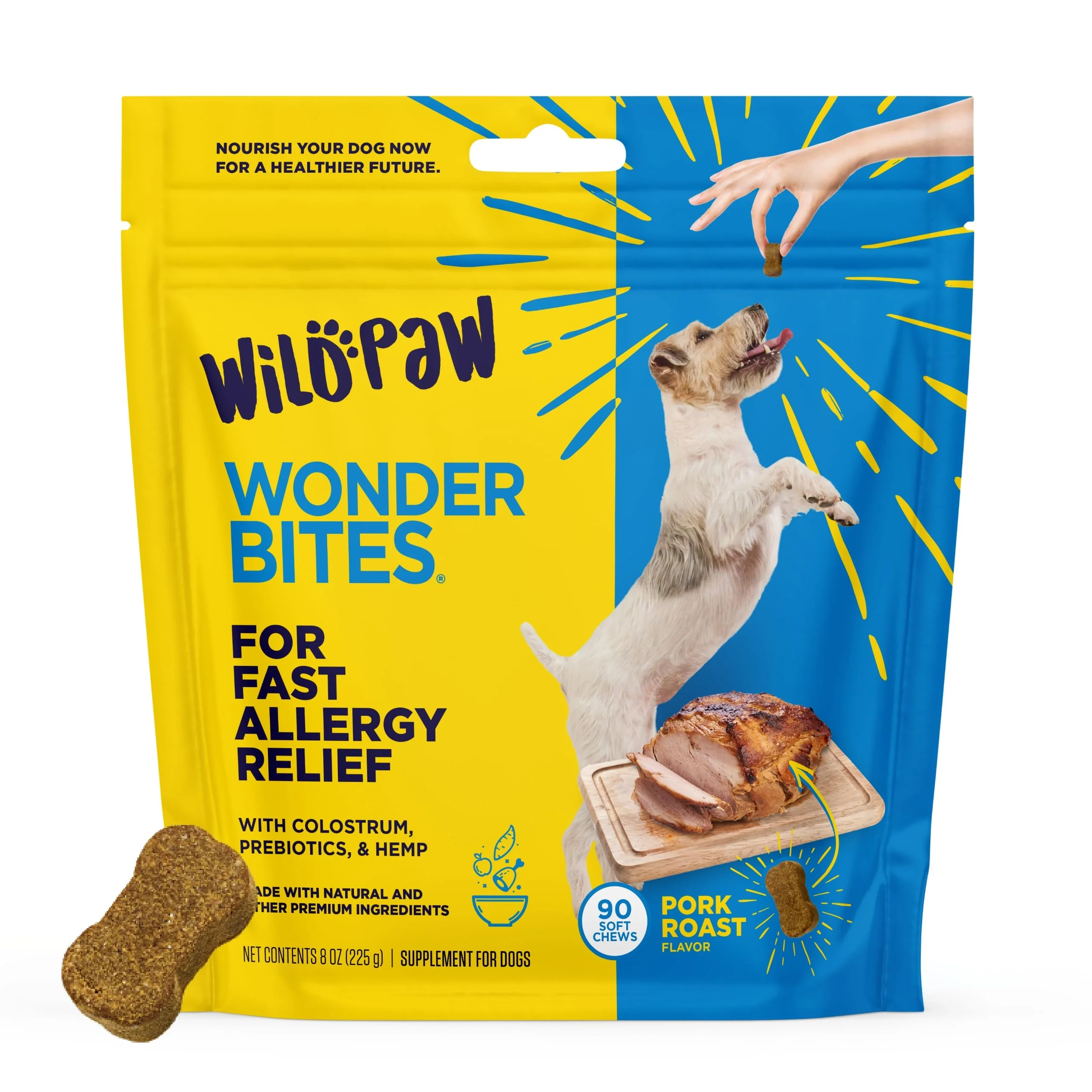 Original Design Wildpaw WonderBites — Fast Allergy Relief for Dogs Skin Coat Professional