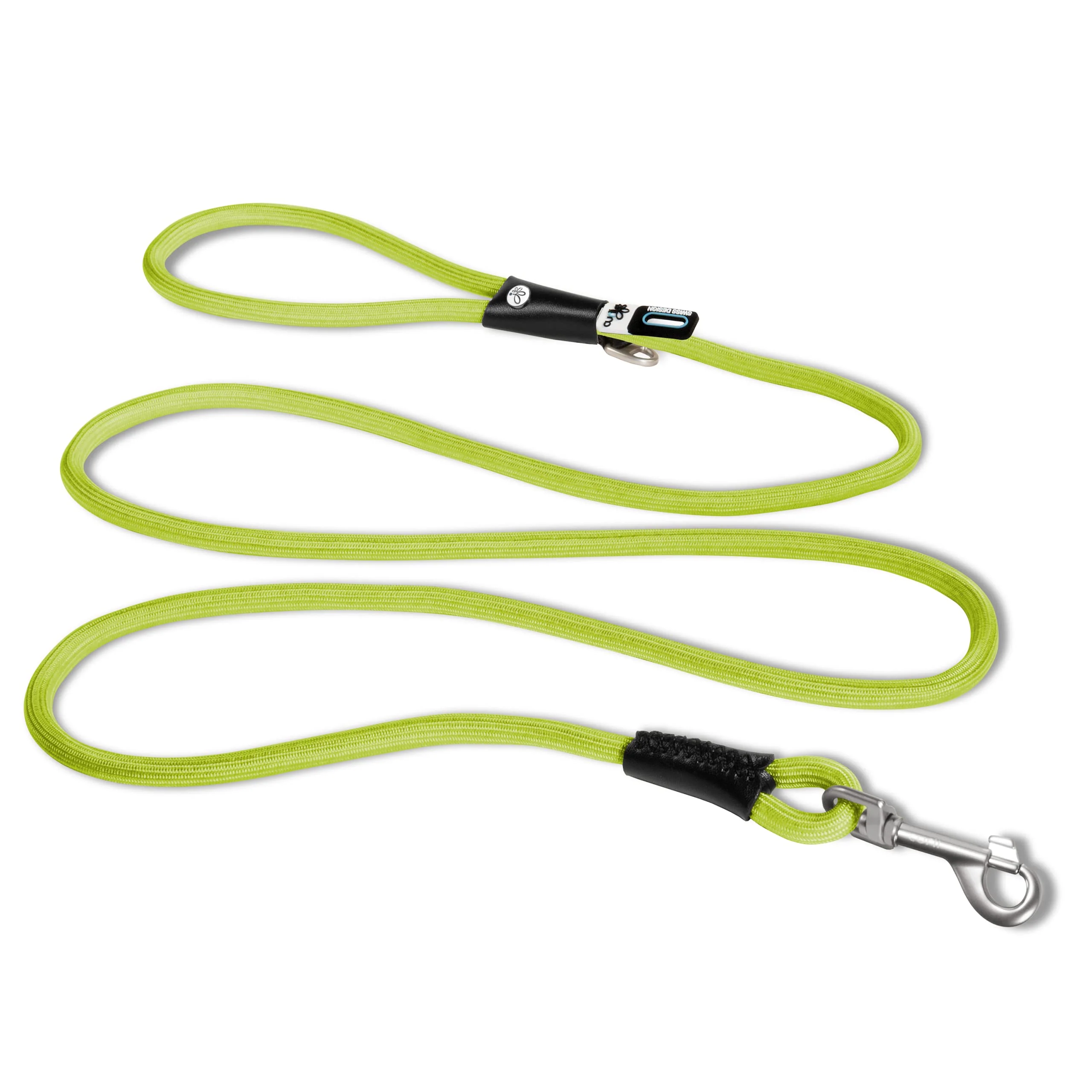 Safe Curli Stretch Comfort Leash Lime M – Elastic Rope Dog Leash Up to 25 kg Relaxed
