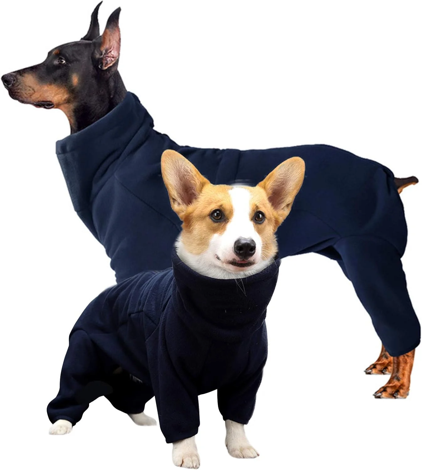 Recyclable ROZKITCH Dog Coats for Medium Dogs Pet Windproof Warm Cold Weather Jacket Vest Cozy Jumpsuit Apparel Outfit Clothes for Small Medium Dog Walking Hiking Sleep Blue M Green