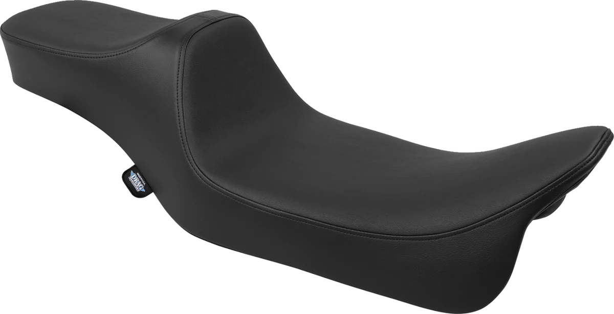 Consistent DRAG SPECIALTIES Predator III Seat - Extended Reach - Double Diamond - Black - FLH FLT '08-'24 4687B High-Grade