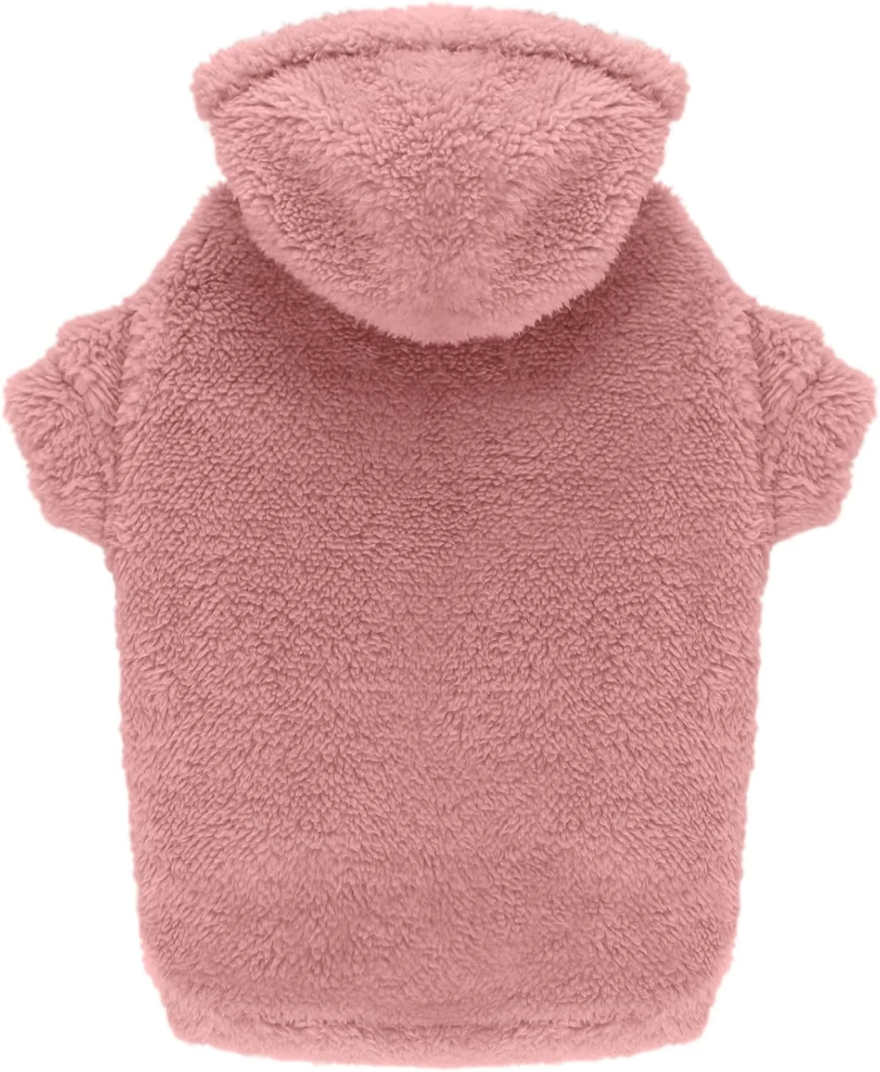 High-Performance Fuzzy Dog Sweaters for Large Dogs Pet Hoodie Clothes Warm Soft Pet Coats Hooded Sweatshirt Dog Hoodie for Large Dogs Pink-L Innovative