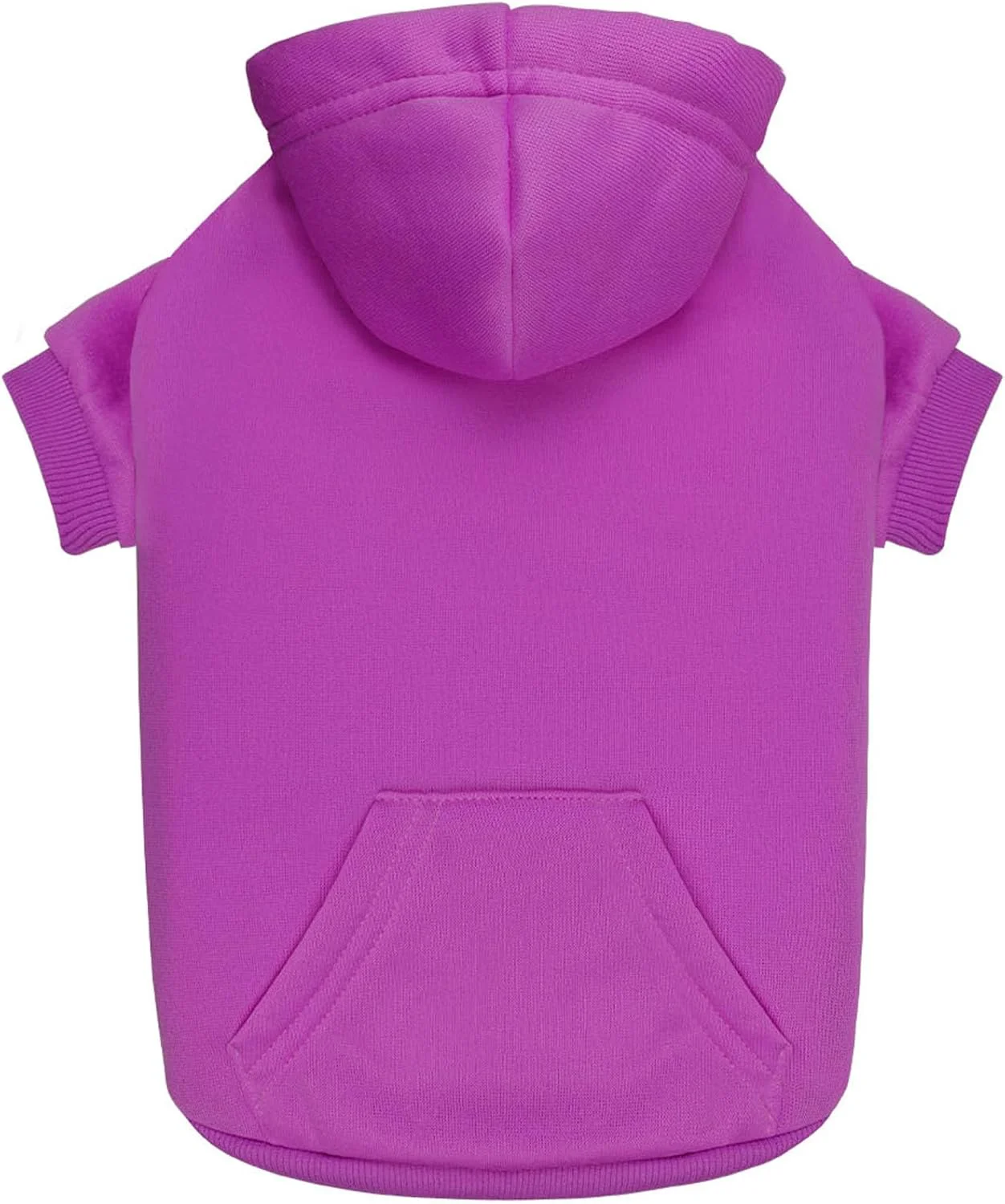 Green Purple Dog Hoodie Sweatshirt with Pocket - Soft Brushed Fleece Dog Clothes for Small Dogs XS Official