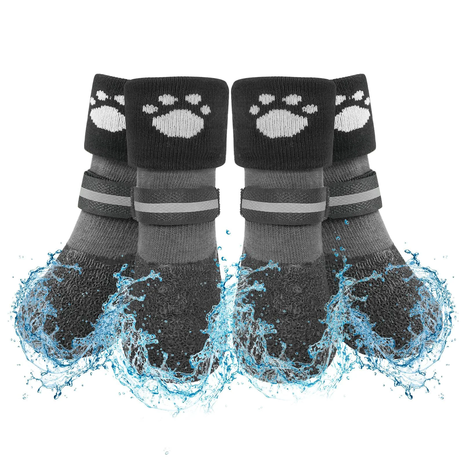Trusted SCENE Anti Slip Dog Boots – Waterproof Non-Slip Paw Protectors All Sizes High-Performance