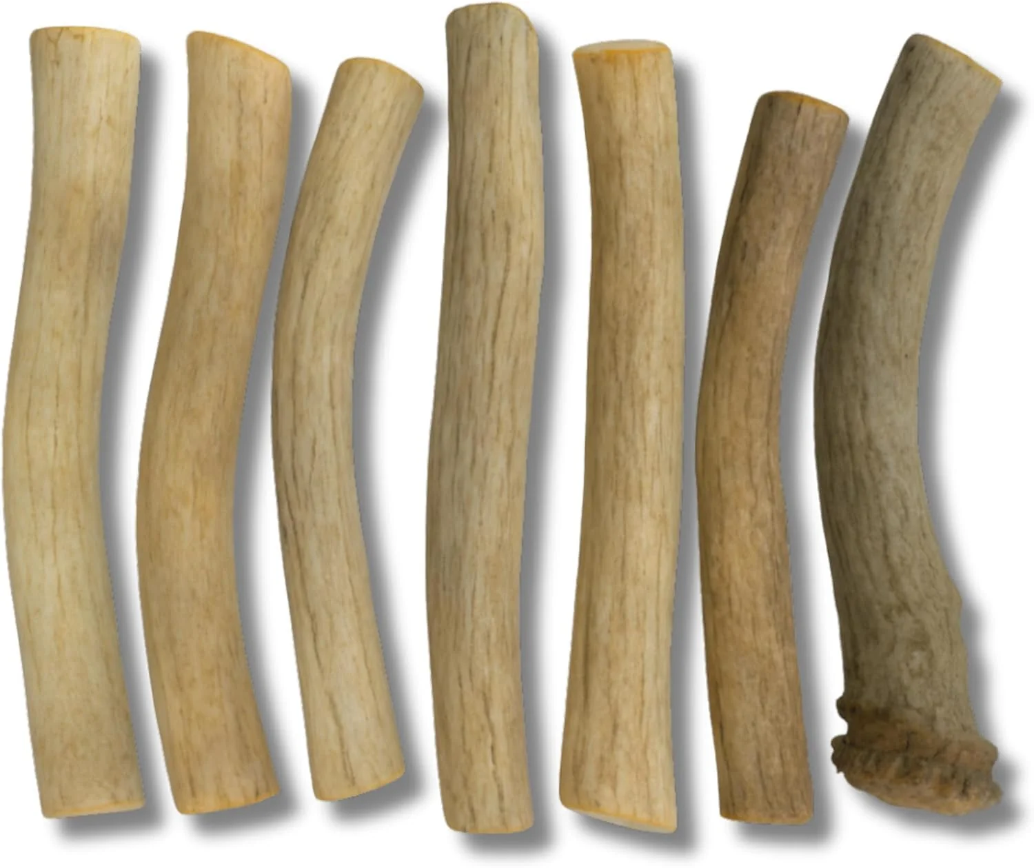 Prestigious WhiteTail Naturals – Sun Aged Deer Antler Dog Chews for Small Dogs 6-Pack Softer Natural Single-Ingredient High-Performance