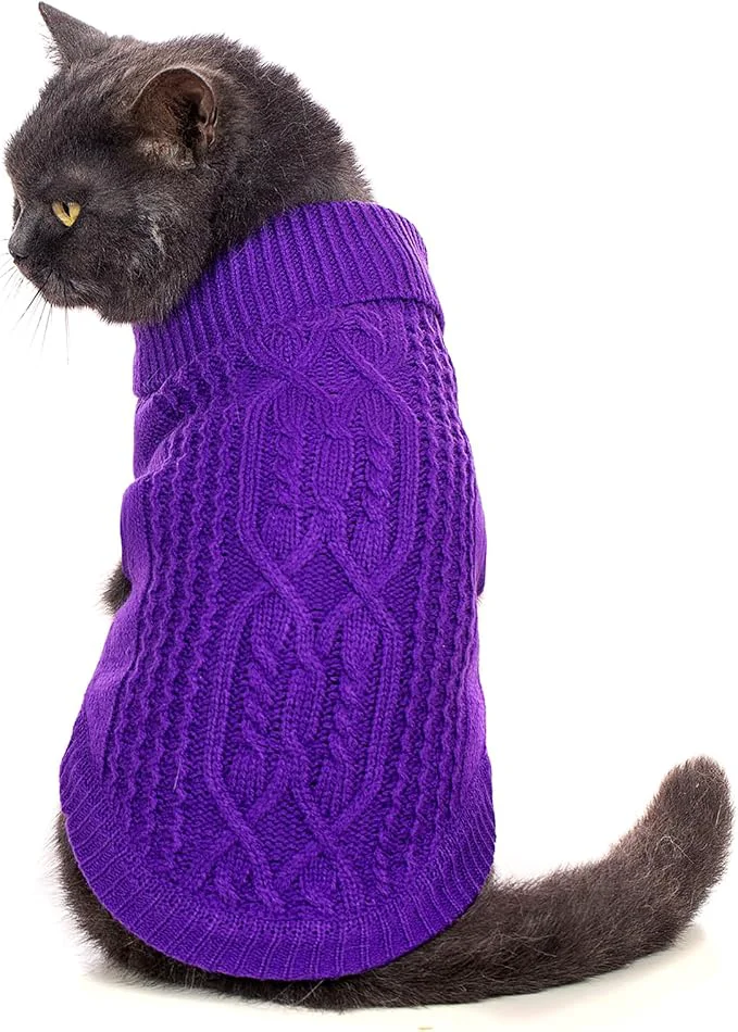 High-Grade Stretchy Cat Sweater Breathable