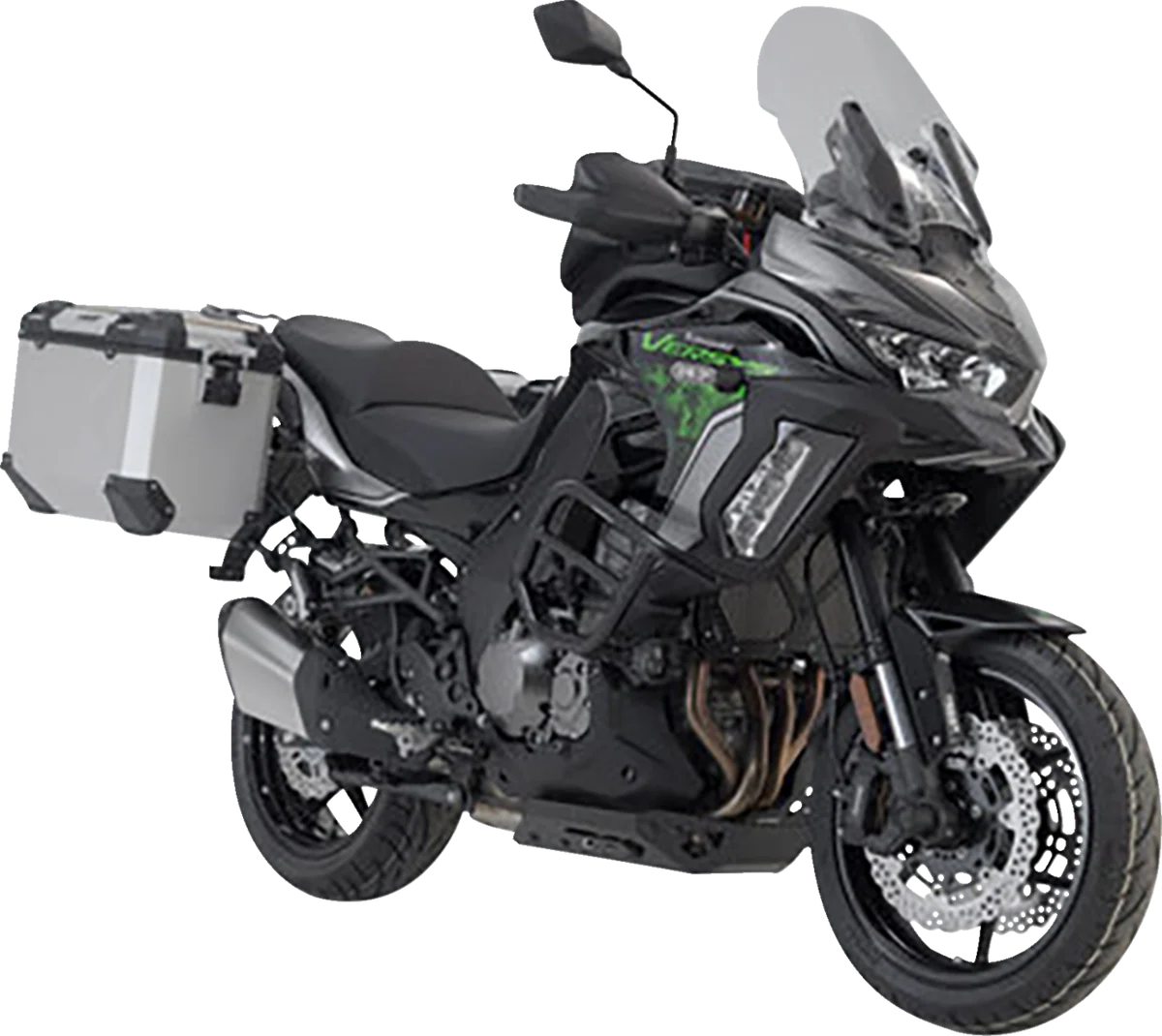 High-Performance SW-MOTECH TRAX ADV Aluminum Case System - Silver - Kawasaki Versys 1000 '18-'23 KFT.08.922.70001 S Trusted