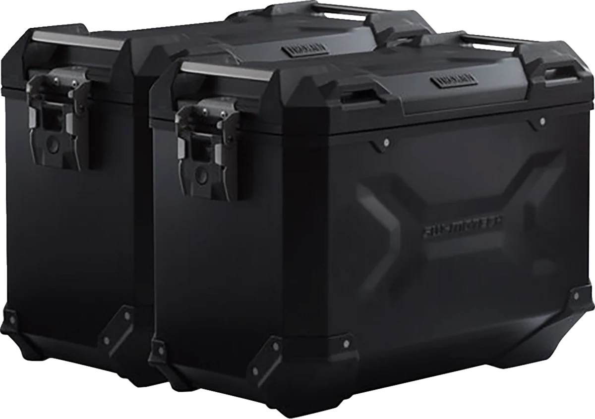 Official SW-MOTECH TRAX ADV Aluminum Case System - Black - BMW F 650 GS G 650 GS '99-'15 KFT.07.094.70100 B Top-Quality