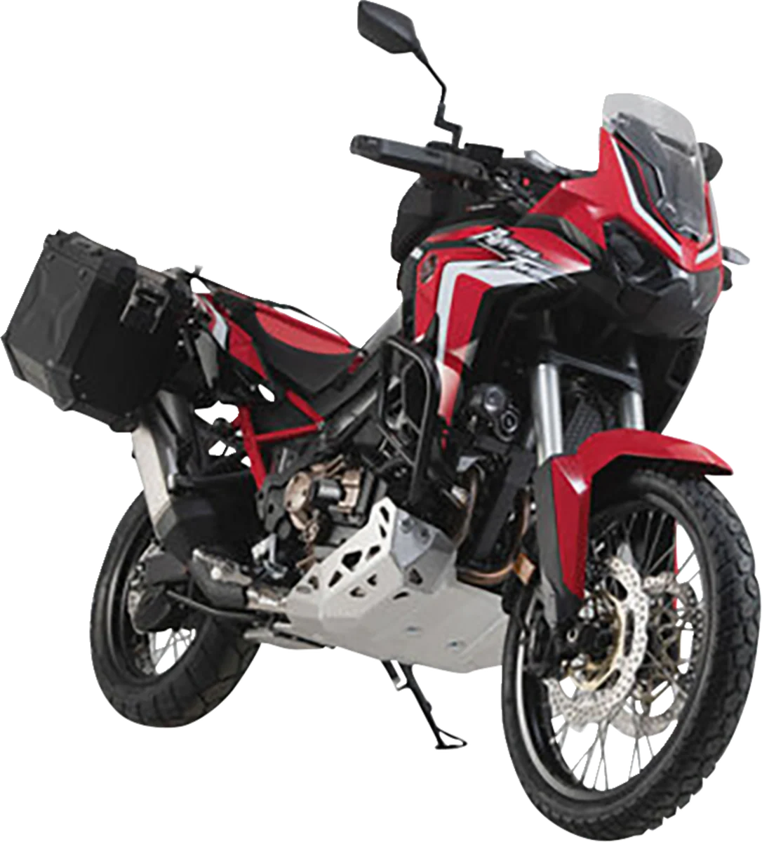 Smart SW-MOTECH TRAX ADV Aluminum Case System - Black - Honda Africa Twin '19-'21 KFT.01.950.70001 B Powerful