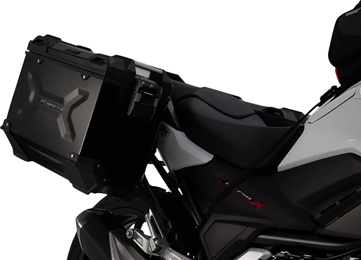 Prestigious SW-MOTECH TRAX ADV Aluminum Case System - Black - Honda NC750 '16-'20 KFT.01.699.70001 B Elite
