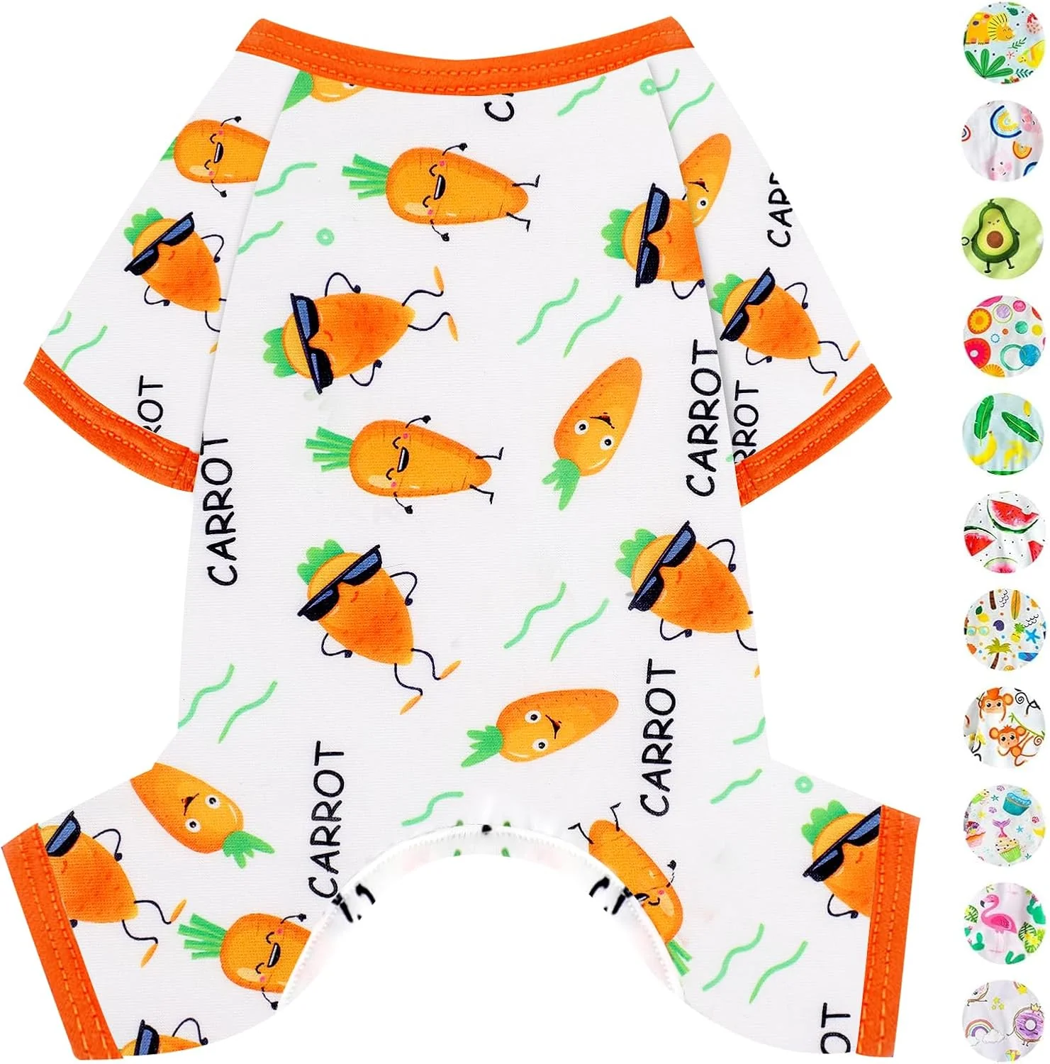 Outstanding Dog Pajamas Pjs Summer Dog Clothes for Small Dogs Girl - Boy - Small Size Dogs Soft Stretchy Puppy Clothes Doggie Onesies Cat Pet Jammies Outfit for Chihuahua Yorkie Carrot S Proven