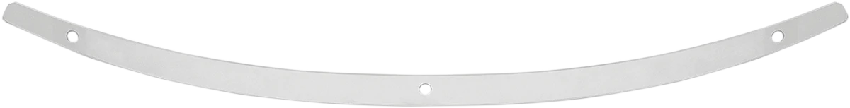 Premium Material MEMPHIS SHADES Windshield Trim - Polished - Solid - '96-'13 FLH MEM0942 Smooth