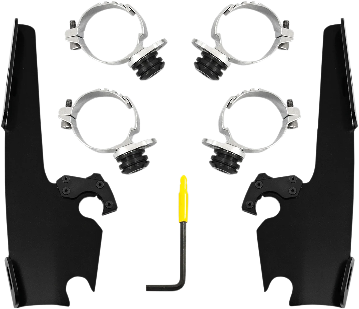 Effective MEMPHIS SHADES Batwing - Mounting Kit - Black - FXLR MEB2036 Exclusive