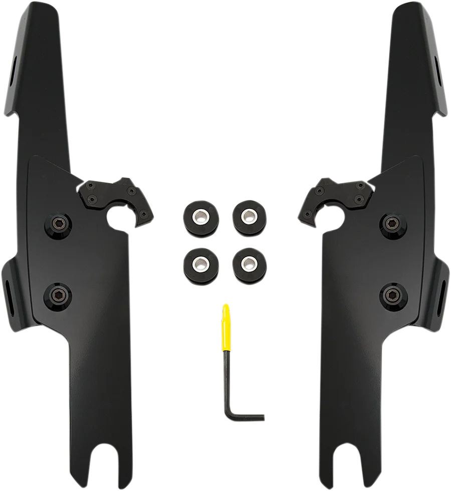 Elegant MEMPHIS SHADES Fats Slim Mounting Kit - Black - FLRT MEB2017 Comfortable