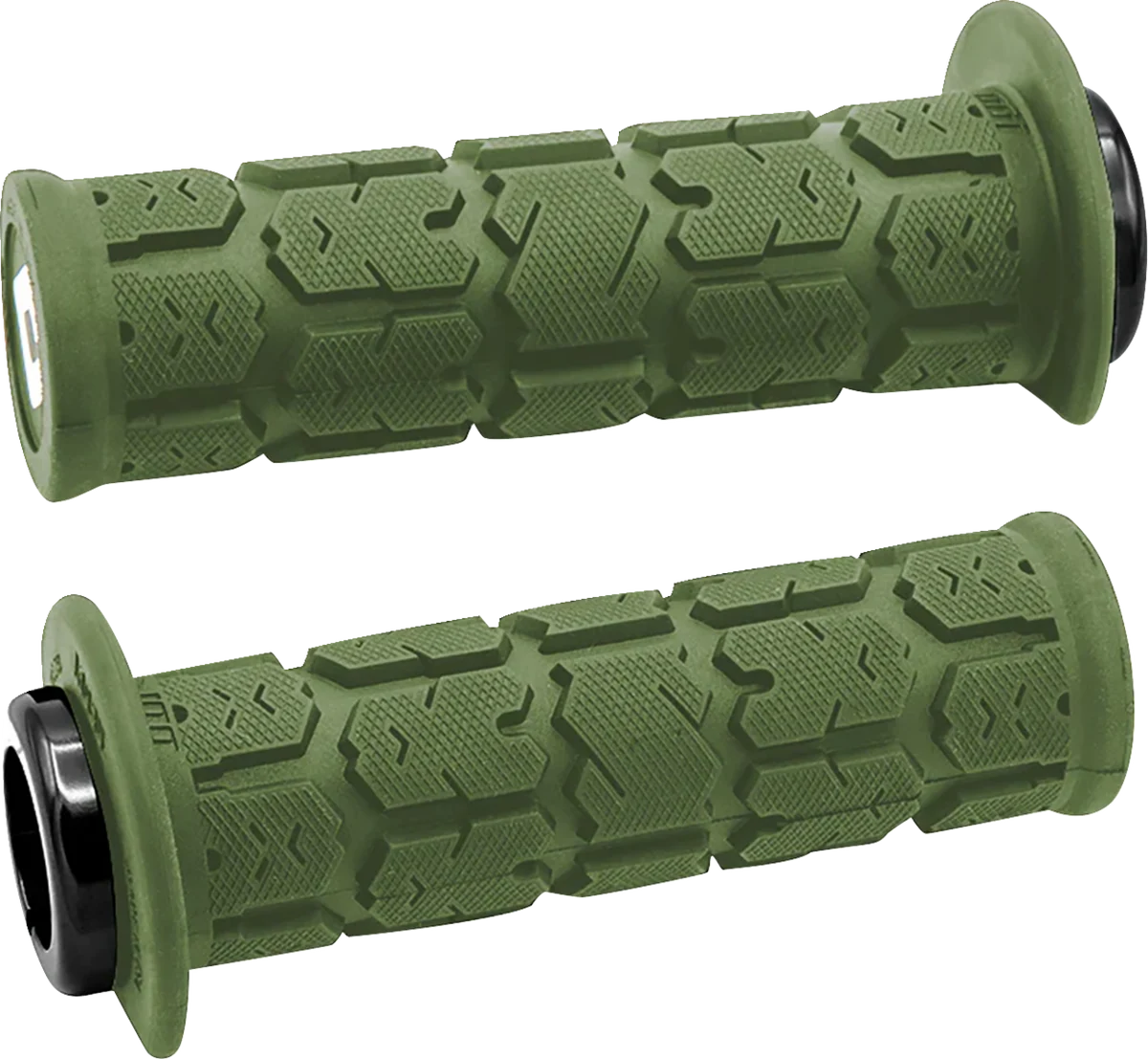 Outstanding ODI Rogue 2.1 Lock-On Grips - ATV PWC - Green Black J33RGAG-B Modern