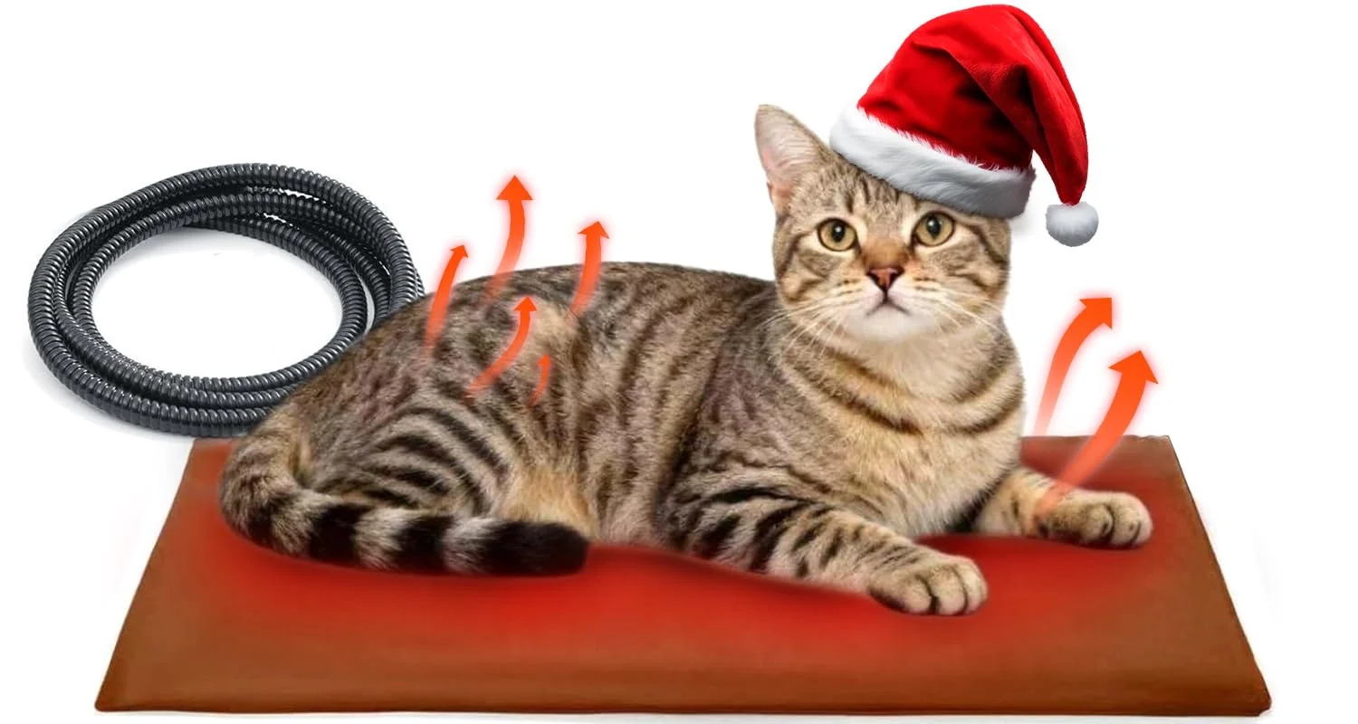 High-End Ortri Cat Heating Pad – Self-Warming Mat 19.68x12 in with Removable Cover Fine Crafted