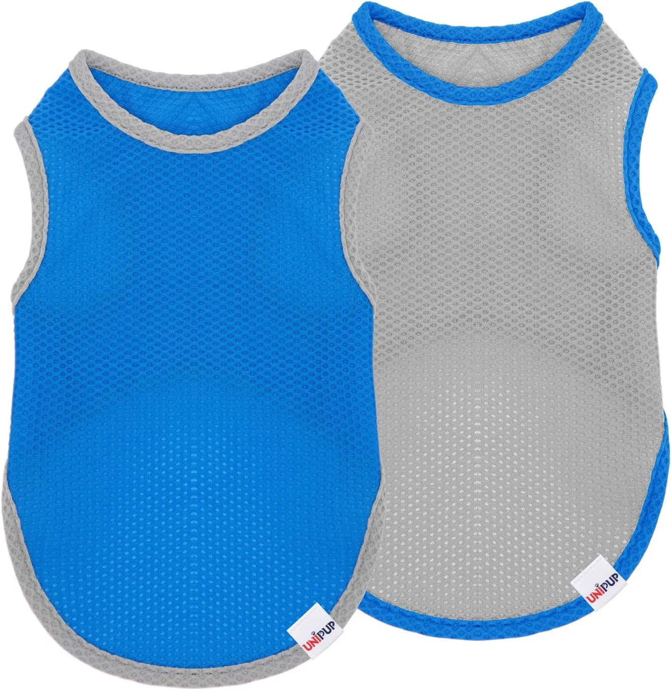 Stylish 2 Pack Cooling Shirts for Dogs Breathable Lightweight Dog Shirts for Small Dogs Boy Sleeveless Sun Protection Shirts for Dog Cat Puppy Vest Pet Apparel Original