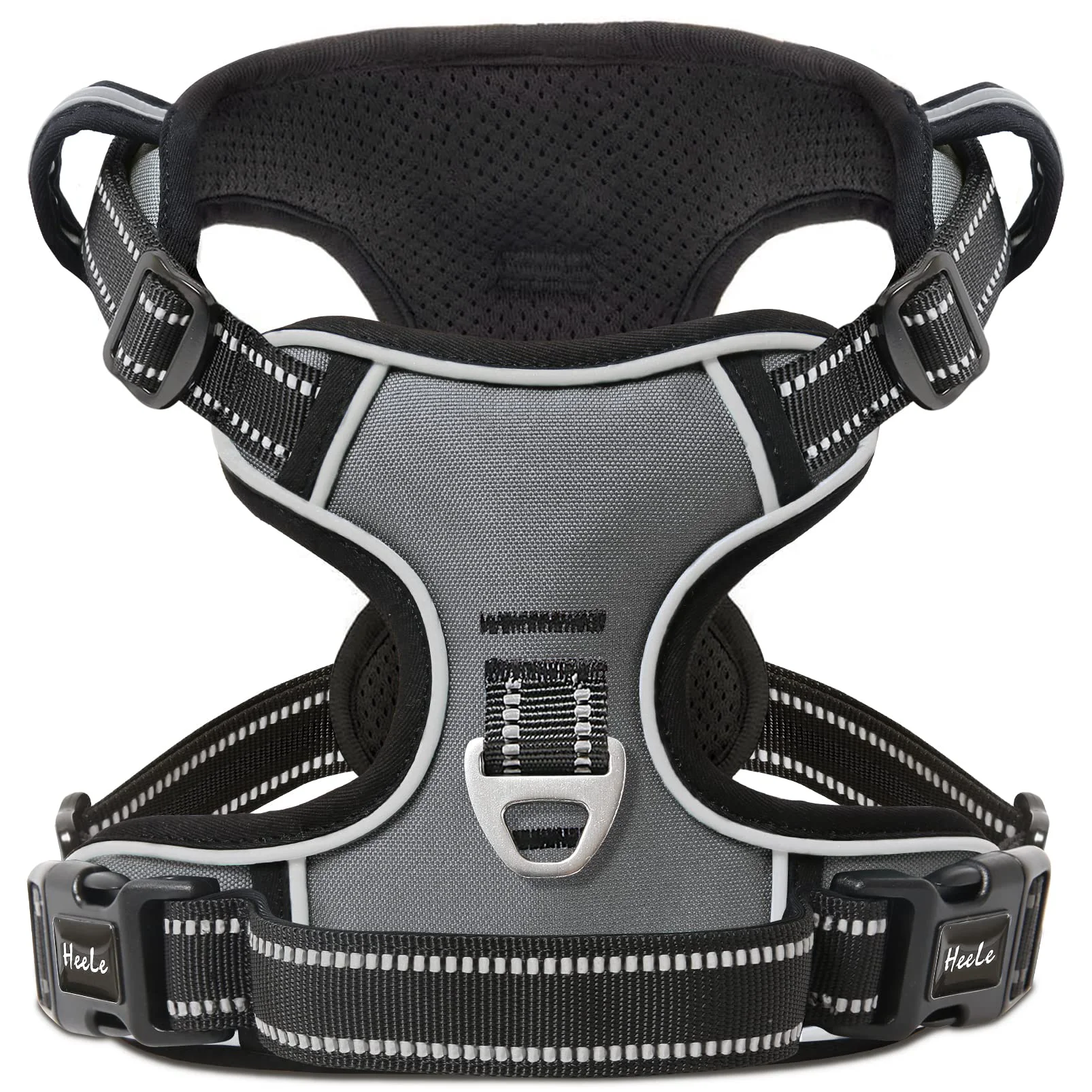 Healthy HEELE Dog Harness No-Pull Adjustable Padded Reflective with Handle Size M Optimized