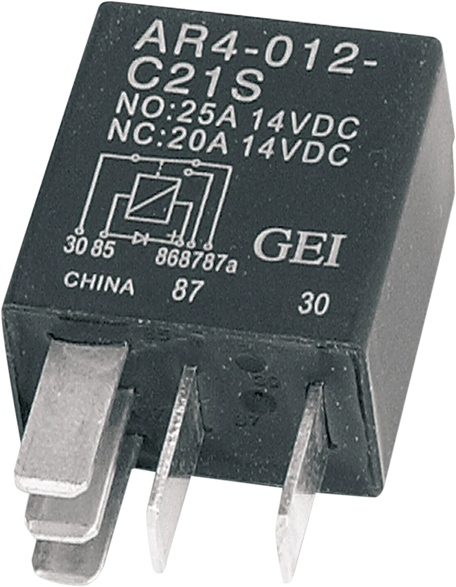 Soft DRAG SPECIALTIES Micro Relay with Diode - Harley Davidson MC-DRAG043 Refined