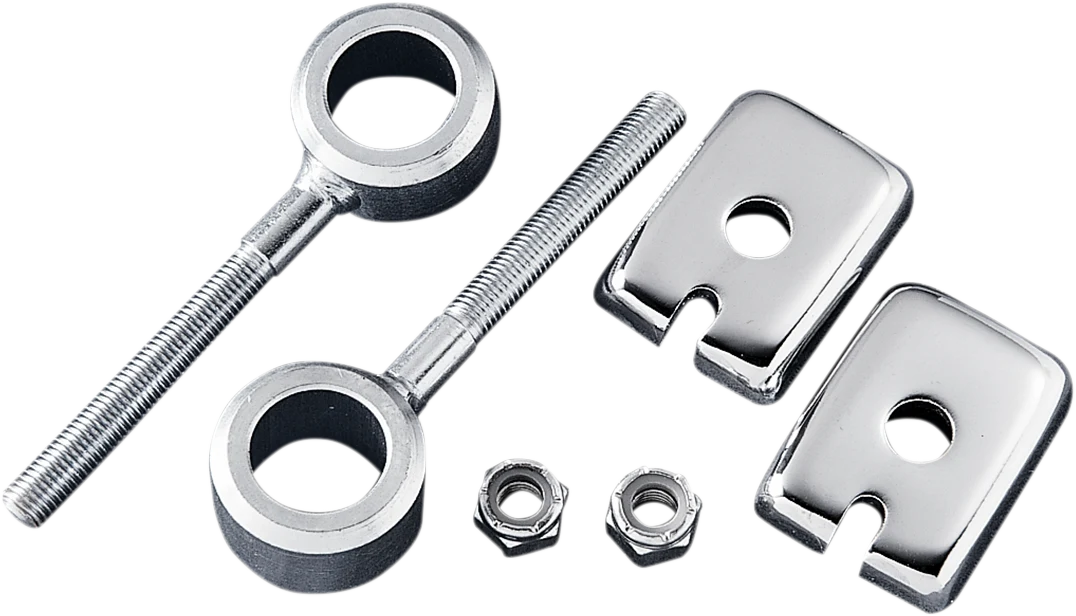 Durable DRAG SPECIALTIES Chain Adjuster - Rear - '79-'96 XL '73-'86 BT 15-0903-BC2 Detailed