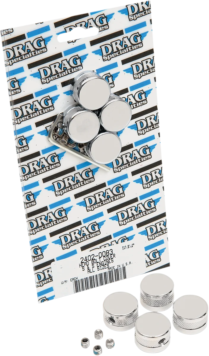 Prestigious DRAG SPECIALTIES Head Bolt Cover - Engine MK538 Easy-to-Use