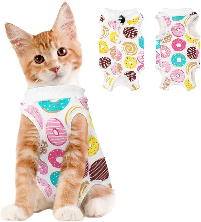 Lightweight Coppthinktu Cat Recovery Suit Female Breathable Cat Onesie After Surgery Female Refined