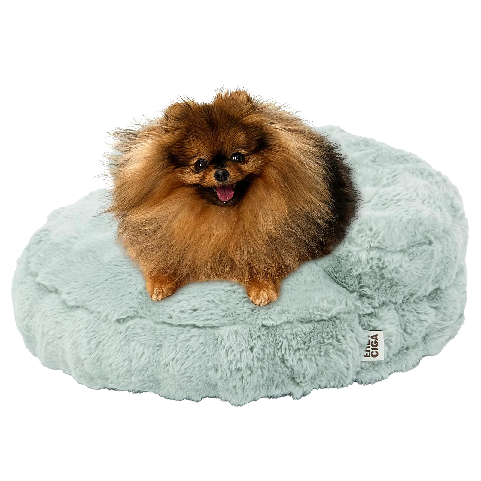 Eco-Friendly EHEYCIGA Extra Small Dog Bed Cat Couch – Sage Green 20 Inch Lightweight