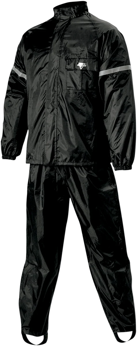 Next-Generation NELSON RIGG WP-8000 Weather Pro Rainsuit - Black - Small WP8000BLK01-SM Excellent